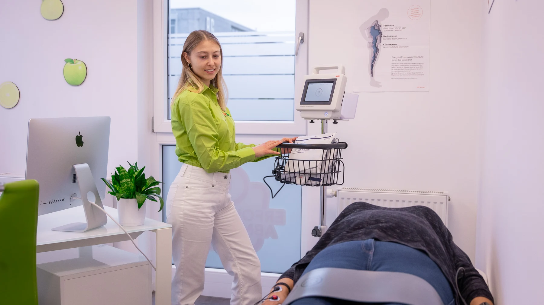 Einblick in das Slimsano Ernährungszentrum Mainz