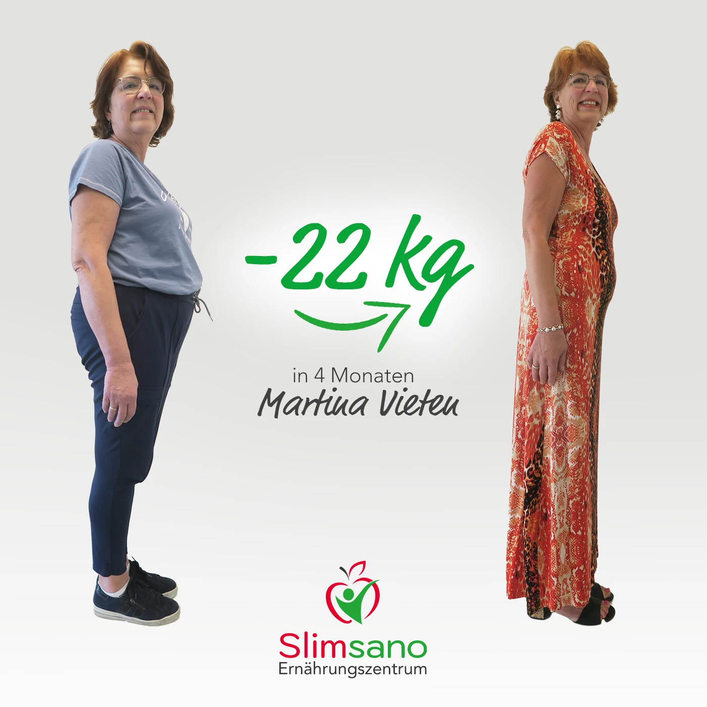 Original-Erfolgsgeschichte aus dem Slimsano-Programm
