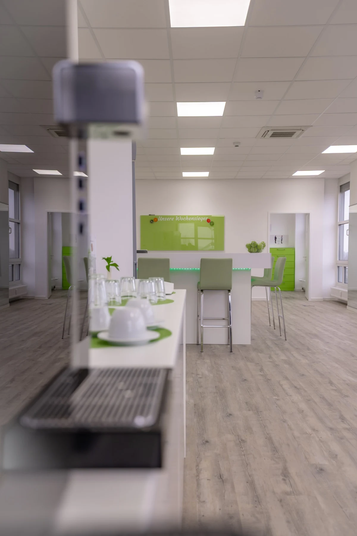 Einblick in das Slimsano Ernährungszentrum Sulzbach